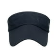 thumbnail image 4 of ZHOGXU Women Men Summer Sun Hats Wide Brim Solid Color Breathable Fashion Comfortable Cap For Relaxing And Daily Wear,Navy,One Size, 4 of 5