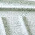 thumbnail image 5 of Better Homes & Gardens 300 Thread Count Cotton Percale 4-Piece Vierra Vine Green Bed Sheet Set, Full, 5 of 8