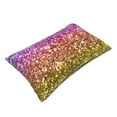 thumbnail image 3 of Balery Glitter Rainbow Pillow Covers,Bed Pilowcases,Reversible Plush Throw Pillow Covers End Pillow Encasement,Pillow Case - 16"X24", 3 of 9