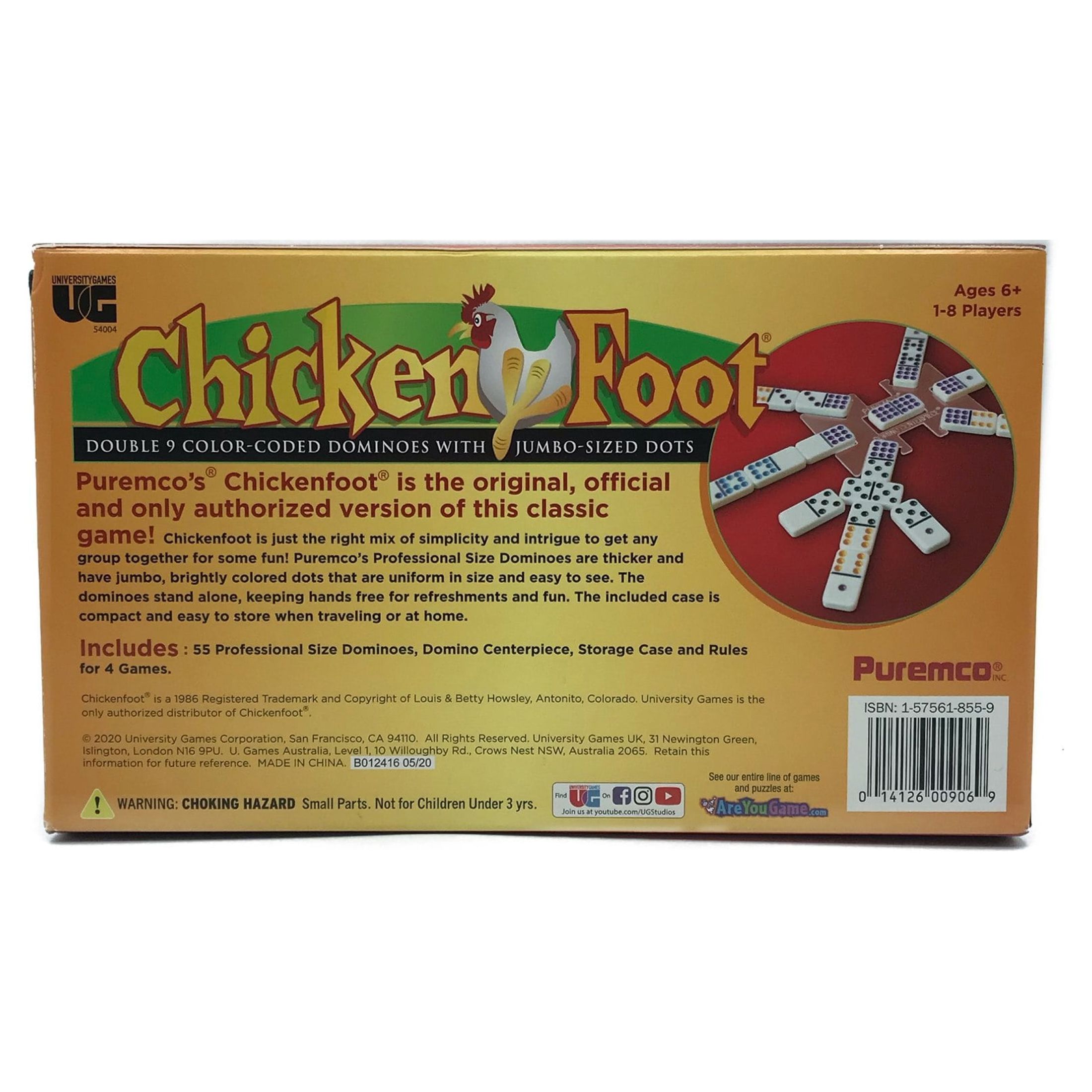 Chickenfoot Double 9 Professional Dominoes by Puremco photo 2