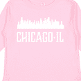thumbnail image 4 of Inktastic Chicago Illinois Skyline IL Cities Boys or Girls Long Sleeve Toddler T-Shirt, 4 of 5