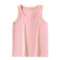 thumbnail image 5 of KPOPLK Toddler Tank Tops Girls Sleeveless Shirts Cotton Soft Summer Tee for Kids 1-7 Years(4-5 Years,Light Pink), 5 of 5