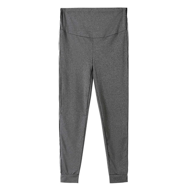 Pantalones de Chándal Web Con Parche de Maternidad Para Mujer Leggings Ajustados Con Estampado Deportivo Para Embarazadas Odeerbi ODB123137