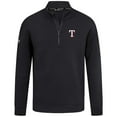 thumbnail image 2 of Men's Levelwear Black Texas Rangers Cushion Insignia 2.0 Quarter-Zip Pullover, 2 of 3