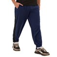 thumbnail image 2 of PENGXIANG Men‘s Loose Sweatpants Side Ripped Basketball Pants High Slit Snap Pockets Casual Sweatpants, 2 of 6