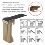 Practical Walk The Plank Mouse Trap Mice Cage Rat Trap Auto Reset No Kill Trap Repeller Rats Rodent Mice