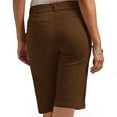 thumbnail image 5 of Brown Womens Sweatpants Shorts for Women Trendy 2025 Casual Summer High Waisted Chino Shorts Straight Leg Hiking Vacation Outfits Casual Pants Women, 5 of 5