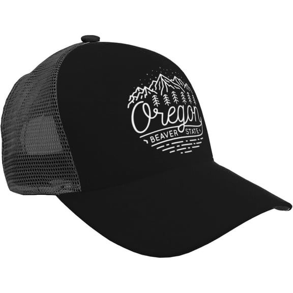 Baseball Caps Hiking Snapback Trucker Hat for Women's Baseball Hats Trendy Oregon Hat