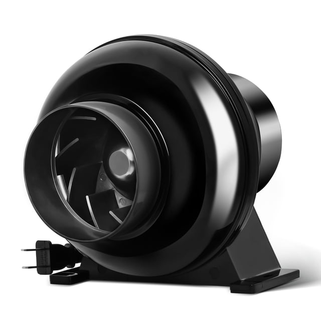 Ventilador de escape en línea HealSmart de 4 pulgadas y 195 CFM para carpa de cultivo