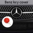 thumbnail image 4 of 1 pcs Housse en Silicone Étui Porte Veste de Peau Compatible avec BENZ SMART Bouton Télécommande Fob, 4 of 8