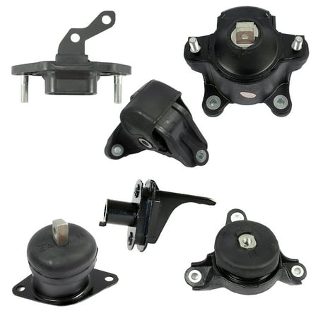 For 08-14 Honda Accord Acura TSX 2.4L FWD 6PCS SET 4565 4591 4572 4570 4584 4561 Engine Motor And Transmission Mount 08 09 10 11 12 13 14
