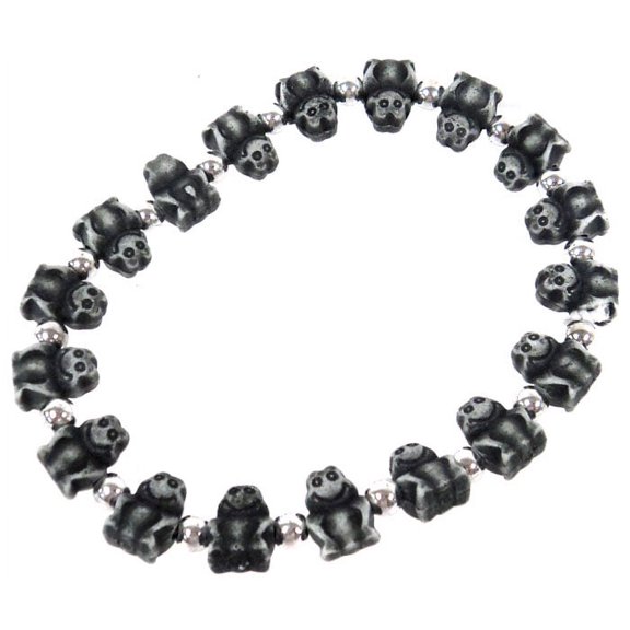 Frogz Black Frogs Bracelet