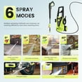 thumbnail image 7 of LIFERECORD Electric Pressure Washer, 2100 Max PSI 2.0 Max GPM with Foam Cannon, 5 Quick Connect Nozzles, for Cars/Fences/Driveways/Home/Patios, Green, 7 of 7