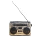 thumbnail image 2 of Retro Creativo Modelo De Radio Manualidades Adornos Decoración para hogar Colección Manualidades Decoración Hogar Sala De Oficina Plata perfecl Artesanías de radio vintage, 2 of 8