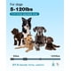 thumbnail image 4 of Collar de adiestramiento para perros Bousnic, 3300 pies, control remoto, 5-54 kg, recargable, 4 of 9