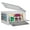 White, variant on iMounTEK Foldable Storage Bins Collapsible Stackable Closet Organizer Containers with Lid 4 Doors 4Pcs Lockable Wheels