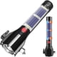 thumbnail image 1 of Linterna de Emergencia Multifuncional con Luz Fuerte para Exteriores + Martillo de Rescate Linterna LED Solar y USB con 10 Funciones, Paquete de energía para Camping/Vacaciones, Negro Sincero Electrónica, 1 of 5