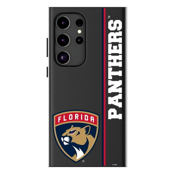 Keyscaper Black Florida Panthers Galaxy Magnetic Bump Case