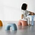thumbnail image 5 of Stool Rainbow Shape Footstool Kids Step Seat for Living Room Indoor Furniture Children'S Toy Red, 5 of 6