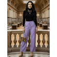 thumbnail image 2 of PANTALONES RELAJADOS PARA MUJER DE DISEÑO UNICO WIDE LEGS DE CINTURA ALTA, 2 of 5