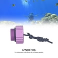 thumbnail image 4 of Diving Regulator, Dust  Threaded Aluminum Alloy First Stage Din ScubaValve Dust Protector, 4 of 8