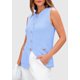 thumbnail image 3 of Chaleco tipo suéter PRETTYGARDEN para mujer, verano 2025, azul claro, 3 of 9