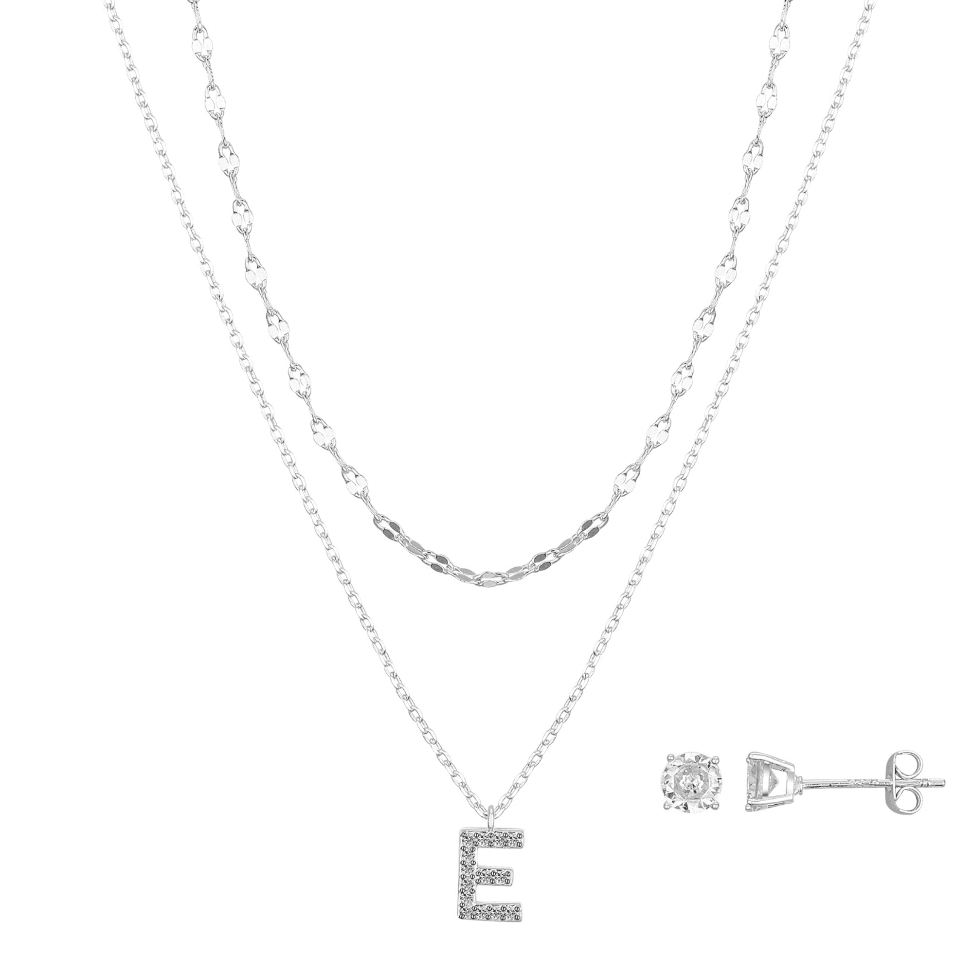 Engraved Initial Pendant セット 61a06e2e-ae54-45e9-ae6a-