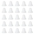 thumbnail image 1 of GOOHOCHY 50 piezas de adornos navideños para modelar con cascabeles para pintar y hacer manualidades de jardín de infancia., 1 of 8