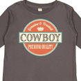 thumbnail image 4 of Inktastic Cowboy Vintage Logo Boys Long Sleeve Toddler T-Shirt, 4 of 5