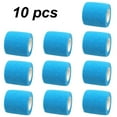 thumbnail image 4 of DFDIEJZ Colorful  Durable  and Flexible Pack of 10 Self Adhesive Elastic Bandage Wrap Tape - Provides Warmth  Comfort  and Protection - Knee  Finger  Ankle  and Palm Support - Ideal Elast, 4 of 7