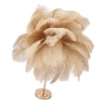 thumbnail image 3 of Lámpara de mesa de plumas, lámpara de mesa de plumas de avestruz, lámpara de mesa de plumas de avestruz, lámpara de noche para dormitorio, verdadera excelencia, 3 of 8