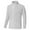 Silver, variant on Stamzod Plus Size Sun Protection Shirts for Men Summer Solid Color Outdoor Workout Long Sleeve Rash Guard Jackets Casual Loose Fishing Shirts for Camping Hiking Silver XL