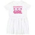thumbnail image 3 of Inktastic Grammy's Girl Granddaughter Girls Toddler Dress, 3 of 5