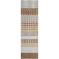 thumbnail image 2 of Addison Rugs Mayfield Premium Machine Washable Transitional Geometric Paprika Runner Rug, 2'3" x 7'6", 2 of 8