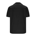 thumbnail image 5 of Coorders George Men's Button Down Shirt with pocket, Casual Mens Hidden Nit Shirt ,Black,XXL, 5 of 5