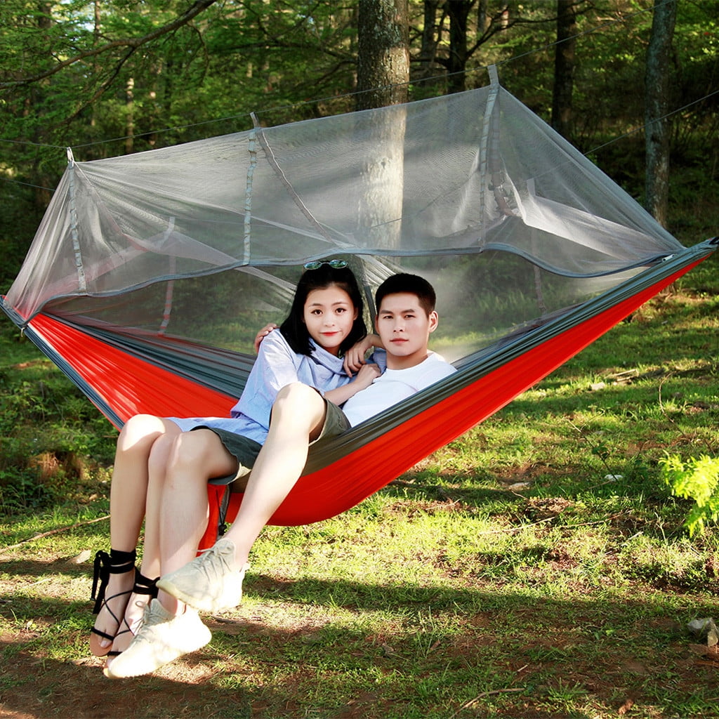 hammock with built in mosquito net