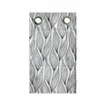 thumbnail image 1 of Leaves Hanging Pocket Organizer, Monochromatic Sketch Drawing of Symmetric Wavy and Leafy Branches Image, Printed Polyester Storage Bag with Pockets, 9" x 16", Charcoal Grey and White, 1 of 2