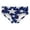 &&-Dark Blue1724, variant on Kiijoy Independence Day Swim Trunks for Girls UPF50+ High Waisted Bikini Bottom, Sizes 2-8