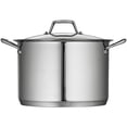 thumbnail image 1 of Tramontina Prima Stock Couvert Pot en Acier Inoxydable 12 Quart, 80101/012DS, 1 of 3