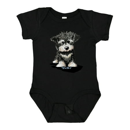

Inktastic Schnauzer Pup Gift Baby Boy or Baby Girl Bodysuit