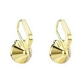 thumbnail image 3 of Swarovski Bella Gold-Tone Plated V Drop Earrings, 3 of 5