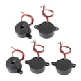 thumbnail image 1 of 5 Pcs DC 3-24V 12mA 85dB Zumbador electrónico alarma negro 23 x 12mm, 1 of 1