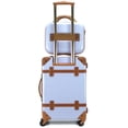 thumbnail image 2 of Chariot Gatsby 2-Piece Hardside Carry-On Luggage Set - Ice Blue, 2 of 6