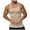 Khaki, variant on Men's Summer Knitted Vertical Stripe Fitness Tank Top Athletic Workout Sports Vest