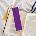 thumbnail image 4 of Kdxio Purple Print Metal Tassel Bookmarks,Perfect Gift for Art Lovers and Bookworms Metal Bookmarks for Women, 4 of 8