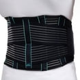 thumbnail image 1 of Cinturón de soporte lumbar TYNOR, faja lumbar para dolor lumbar, transpirable, para hombres y mujeres, hernia discal, escoliosis y levantamiento de pesas, correas ajustables con almohadilla lumbar (gr, 1 of 4