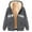 Dark Gray, variant on 2024 Fashion Sherpa Lined Fleece Coat for Women Zip Up Hooded Jacket Winter Warm Outwear with Pockets