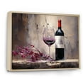thumbnail image 2 of Designart "Clear Claret I" Wine Floater Framed Wall Art Prints, 2 of 5