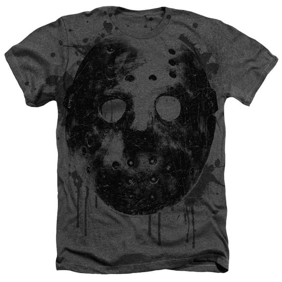 Friday The 13Th - Mask - Heather Short Sleeve Shirt - XX-Large
