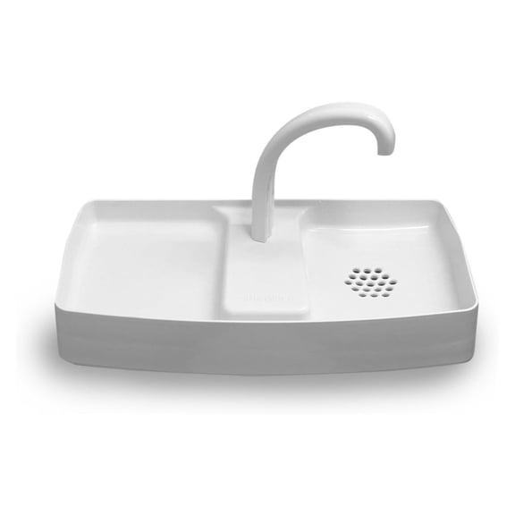 Sink Twice 5G (aka "Sinko") for 16.5" - 17.5" wide measured with lid off (not compatible with expander kits)